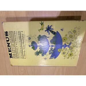 Menus for Entertaining by Elkon & Ross Vintage Cookbook